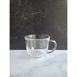 Clear Glass Coffee Mug With Handle